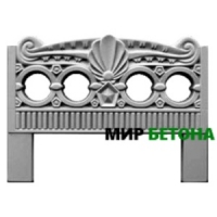 Бетонная оградка для клумб и памятников. Низкие цена. Оградка бетонная