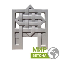 Форма для оградки из бетона с04 Мозаика2 купить в Украине Форма оградки С04