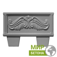 Форма для оградки из бетона с02 Крылья купить в Украине Форма оградки С02